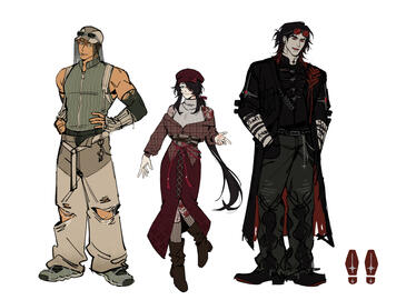 outfit design sketch